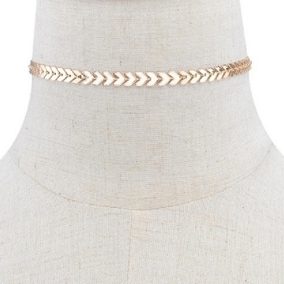 Jewelry - Gold Fish Bone Necklace